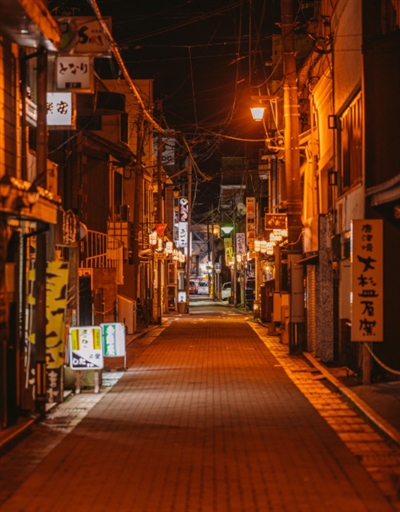 唐津の飲み屋街