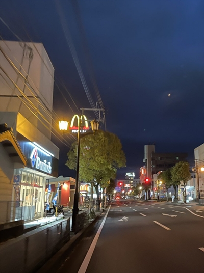 天草の飲み屋街 本渡